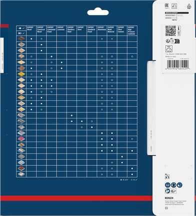 Bosch EXPERT list krožne žage za visokotlačne laminate 260×2,5/1,8×30 mm, embalaža T80.