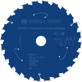 Bosch EXPERT Construct Wood akumulatorski krožni žagin list, premer 160 mm.