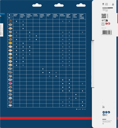 Bosch EXPERT list krožne žage iz nerjavečega jekla 355 × 2,5/2,2 × 25,4 mm, embalaža T90.