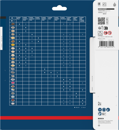 Bosch EXPERT list krožne žage za vlaknocement 210 x 2,2/1,6 x 30 mm, embalaža T6.