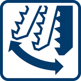 Vbodna žaga Bosch GST 700 z ergonomskim ročajem.