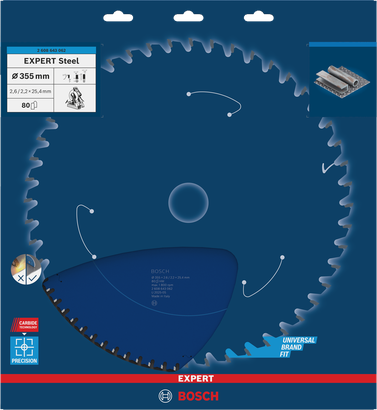 Bosch EXPERT list krožne žage za jeklo 355 mm.