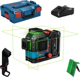Bosch EXLL18V-120-33CG laserski nivelir s kovčkom.