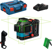 Bosch EXLL18V-120-33CG laserski nivelir s kovčkom.