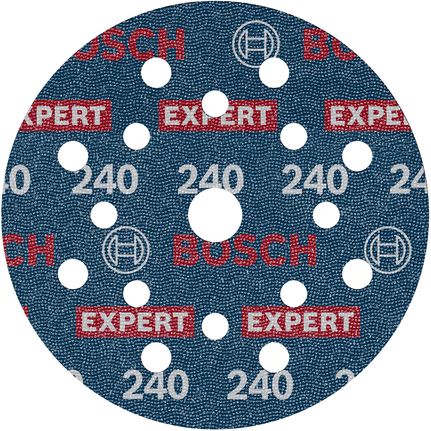 Brusilni disk s folijo Bosch EXPERT O780 125 mm G240.