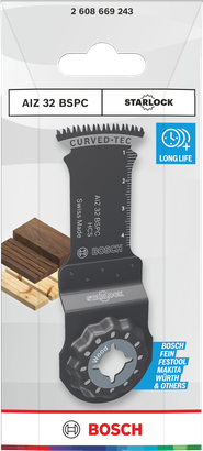Bosch list za rezanje lesa AIZ 32 BSPC 32×50 mm.