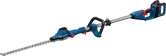 Bosch GHE18V-50FP akumulatorske škarje za živo mejo s teleskopskim ročajem.