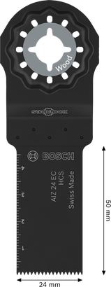 Bosch list za rezanje lesa AIZ 24 EC Starlock, 24 x 50 mm.