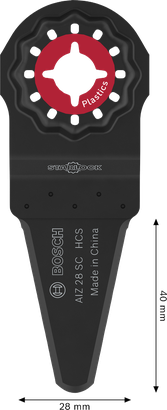 Bosch AIZ 28 SC Starlock rezilo za plastiko 28 x 40 mm.