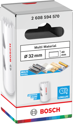 Bosch večnamenska navojna luknjasta žaga 32 x 40 mm.
