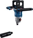Akumulatorski mešalnik Bosch GRW 18V-160 z adapterjem za lopatico.