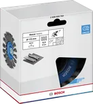 Bosch kovinski žični disk 115 x 0,5 mm za kotne brusilnike.