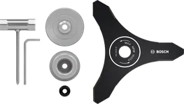 Komplet rezil Bosch 3T za akumulatorsko koso.