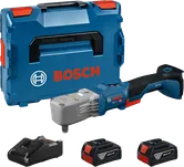 Komplet akumulatorske raglje Bosch GRS18V-330 z baterijami.