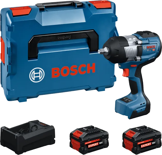 Komplet akumulatorskih udarnih ključev Bosch GDS 18V-1400.