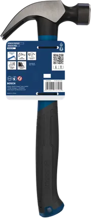 Bosch kleščeči kladivo 20 oz z ukrivljeno glavo iz ogljikovega jekla.