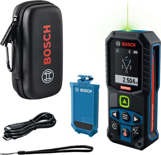 Bosch laserski merilnik razdalje Expert GLM 100-39 CG s torbico.