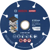 Bosch EXPERT diamantni rezalni disk za kovino 105 mm za večnamenske materiale.