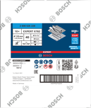 Lamelni brusni disk Bosch EXPERT X782 125 mm G40 za kovino.