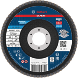 Lamelni brusni disk Bosch EXPERT X782 125 mm G60 za kovino.