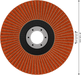 Lamelni disk Bosch EXPERT X782, kotni 125 mm G60.