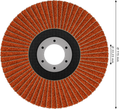 Lamelni disk Bosch EXPERT X782, kotni 115 mm G40.