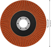 Bosch EXPERT X782 lamelni brusni disk 125 mm G80 za brušenje.