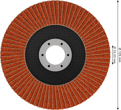 Bosch EXPERT X782 lamelni brusni disk 125 mm G80 za brušenje.