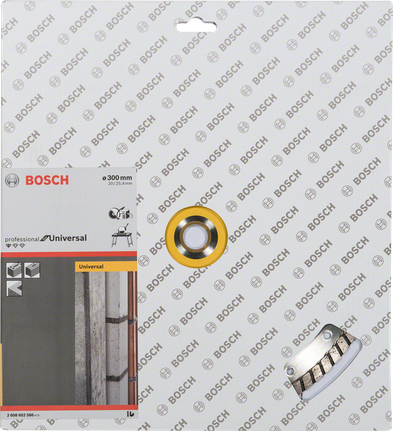 Diamantový rezací kotúč Bosch Universal Turbo 300 mm.
