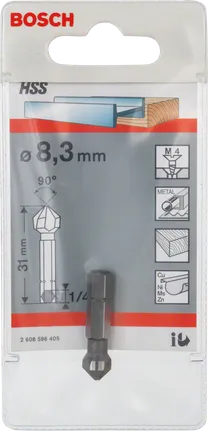 Zahlbovací vrták Bosch 8,3 mm.