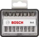 Sada skrutkovacích bitov Bosch Sx1 v kompaktnom puzdre.