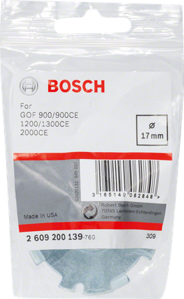 Šablóna Bosch 17 mm.