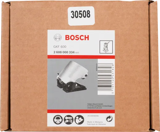 Klietka pre uhlovú frézu Bosch GKF 600.