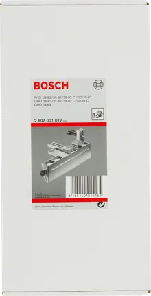 Príslušenstvo pre paralelné a uhlové vodidlá Bosch.