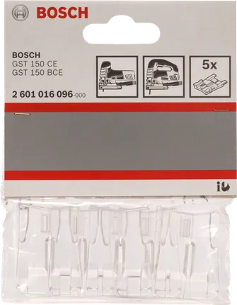 Ochranný kryt proti trieskam Bosch GST 150 CE/BCE, 5 kusov.