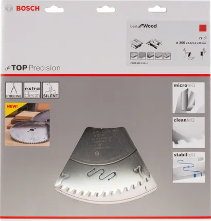 Pílový kotúč Bosch Top Precision Best for Wood.