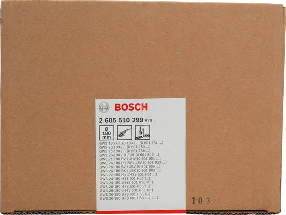 Ochranný kryt proti prerezaniu Bosch 180 mm.