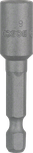 Nástrčkový kľúč Bosch 50 mm so šesťhrannou stopkou 1/4 palca.