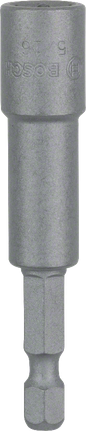 Nástrčkový kľúč Bosch 65 mm so šesťhrannou stopkou 1/4 palca.