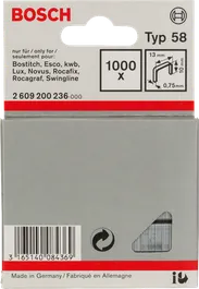 Sponky Bosch Typ 58 13 mm.