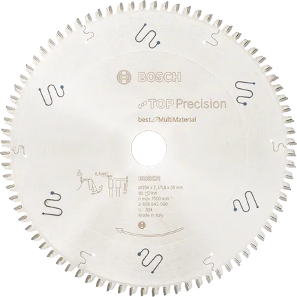 Pílový kotúč Bosch Top Precision Best for Multi Material.