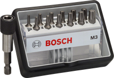 Sada skrutkovacích bitov Bosch Robust Line 12+1 Extra tvrdá.