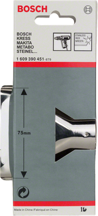 Plochá tryska Bosch 75 mm.