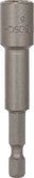 Nástrčkový kľúč Bosch 8 mm so šesťhrannou stopkou 1/4 palca.