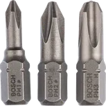 3-dielna sada skrutkovacích bitov Bosch PH1 PH2 PH3 Extra Hard.
