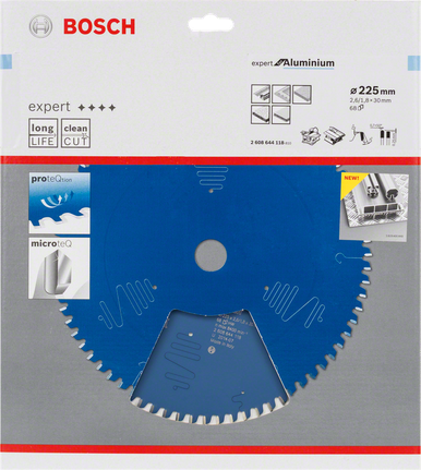 Kotúčová píla Bosch Expert for Aluminum 225 mm.