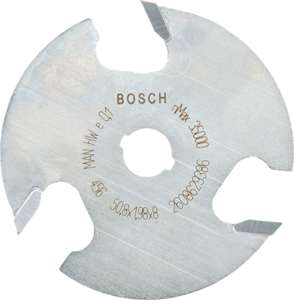 Drážkovacia fréza Bosch Expert for Wood s priemerom 50,8 mm.