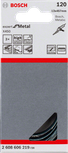 Brúsny pás Bosch X450 13x457 mm, zrnitosť 120 na kov.
