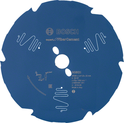 Pílový kotúč Bosch expert FiberCement 260 mm na rezanie cementu.