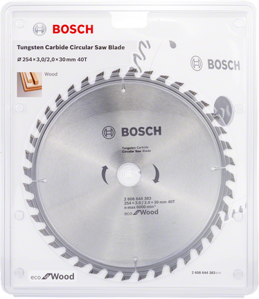 Pílový list Bosch Eco na drevo 254 mm.